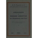 Collezioni e sussidi didattici per l’insegnamento della fisica