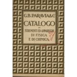 Catalogo di strumenti ed apparecchi di fisica e di chimica